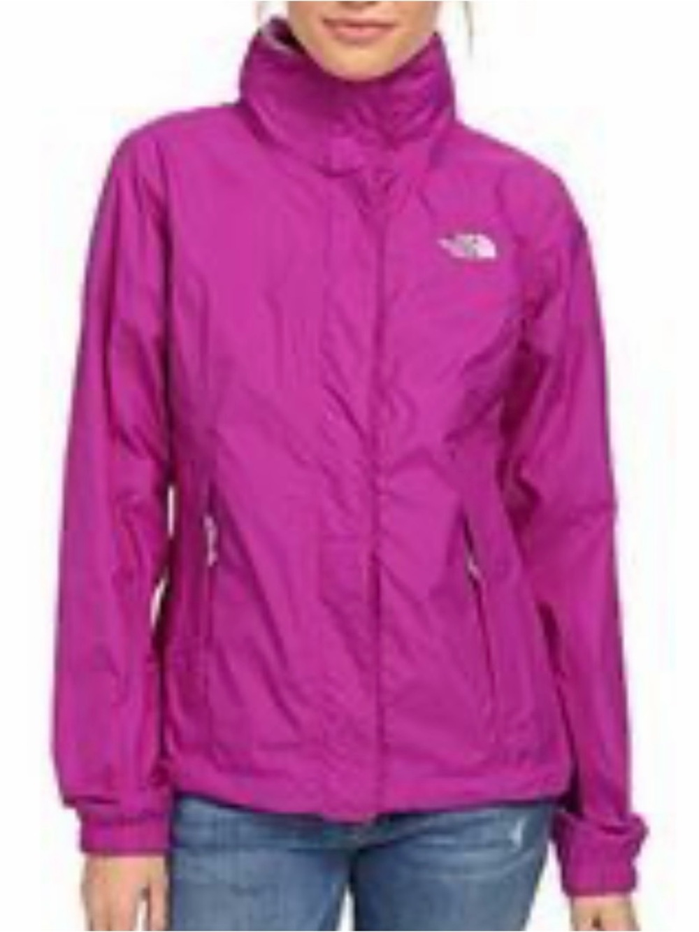 The North Face Hyvent Zip Up Women’s Size Small Purple Windbreaker